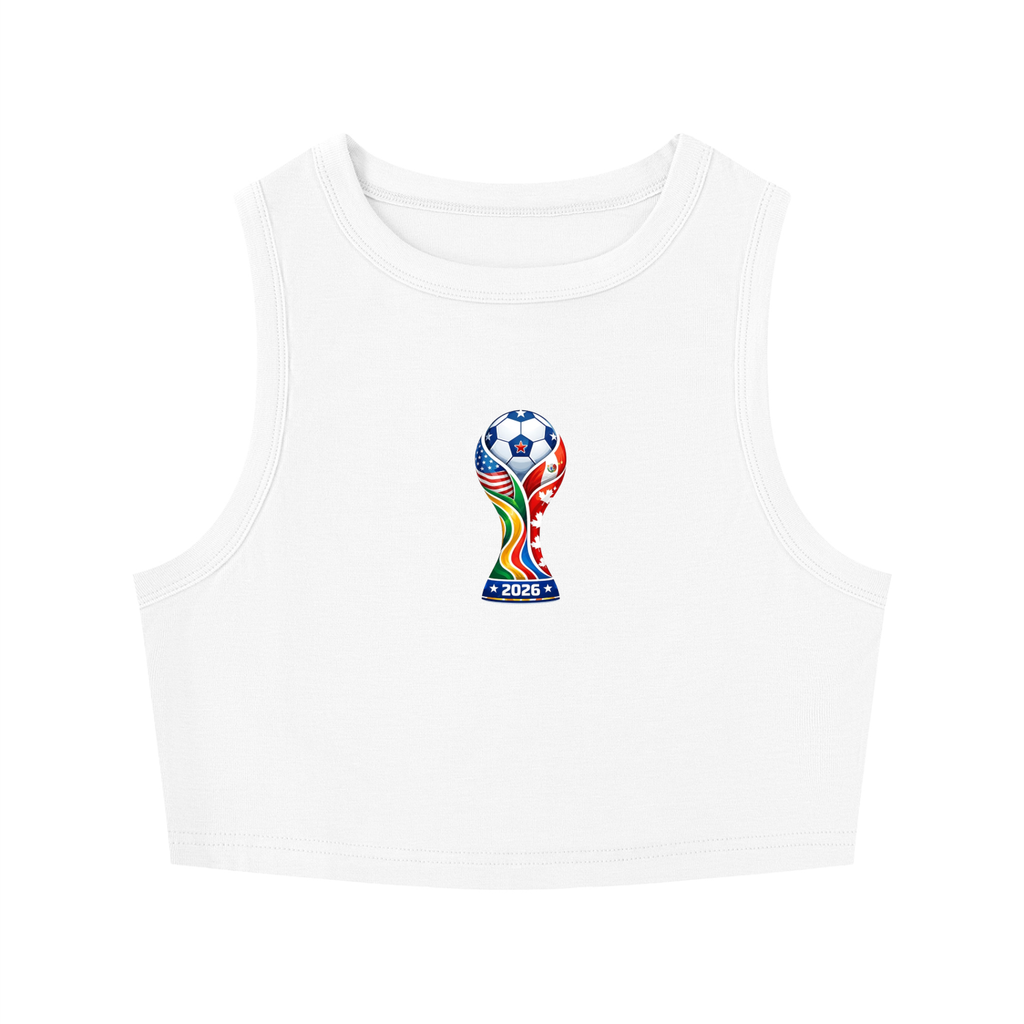 Women's Tight Crewneck Crop Tank Top