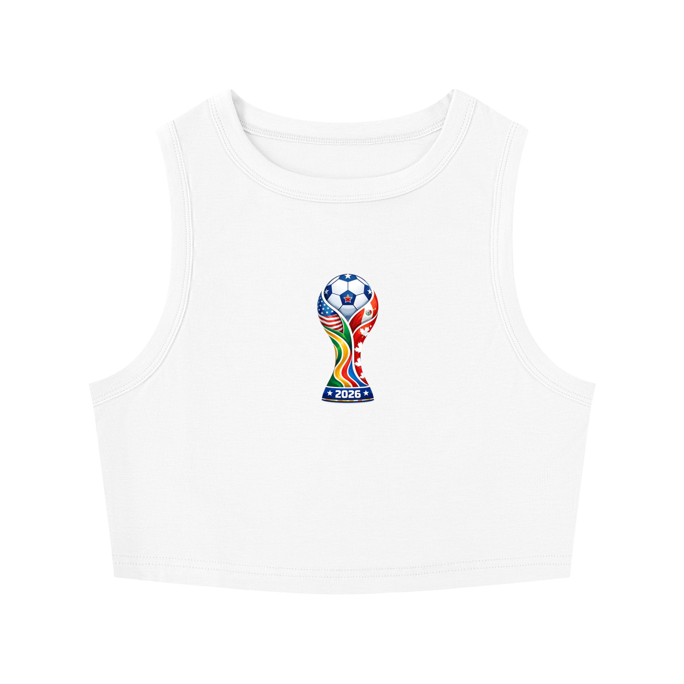 Women's Tight Crewneck Crop Tank Top