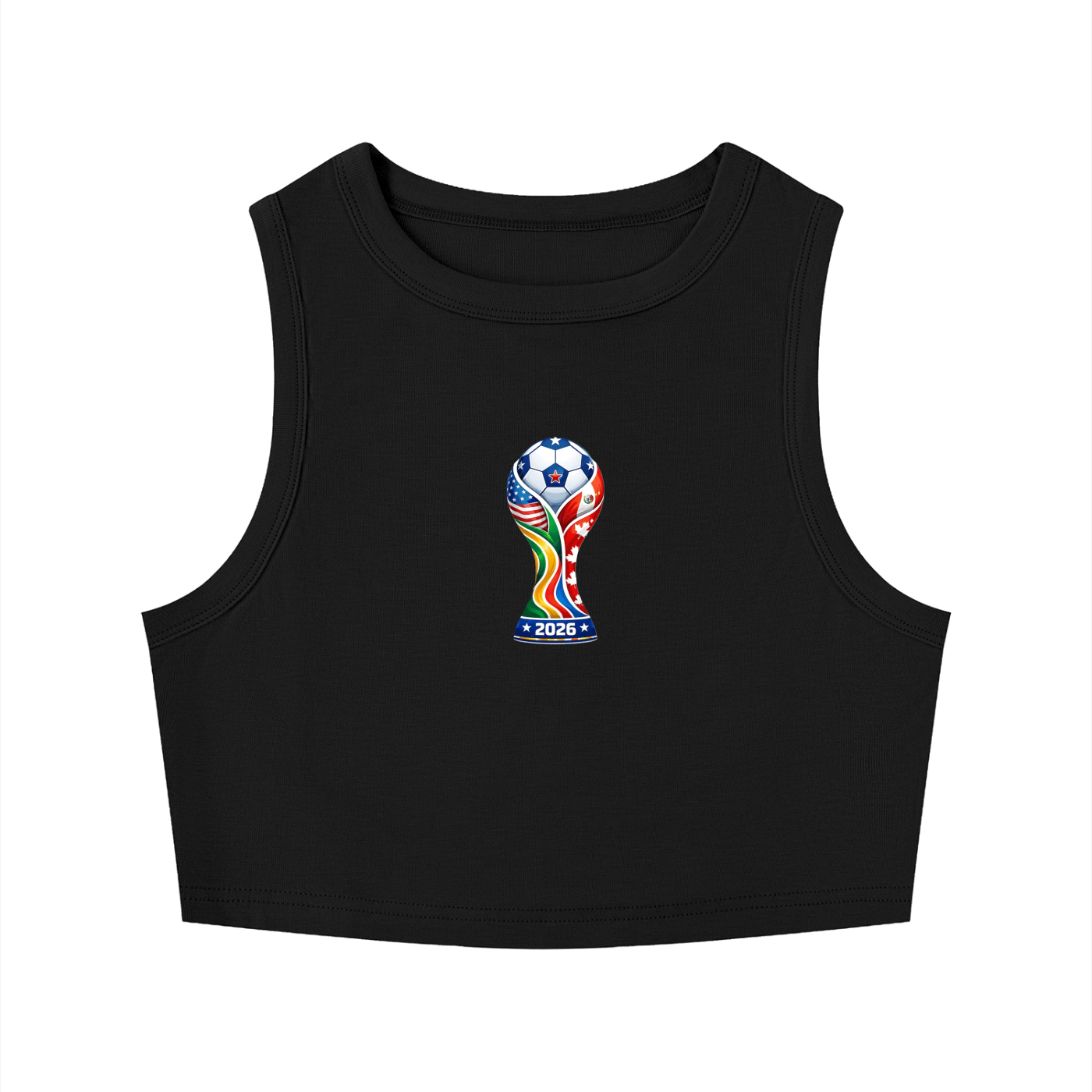 Women's Tight Crewneck Crop Tank Top