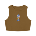 Women's Tight Crewneck Crop Tank Top