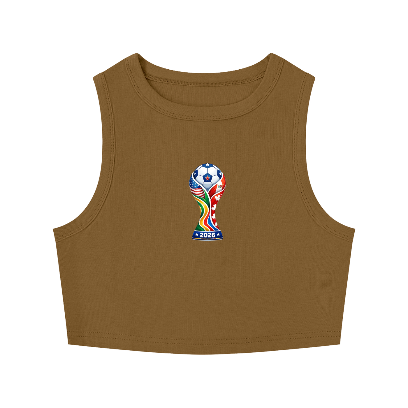 Women's Tight Crewneck Crop Tank Top
