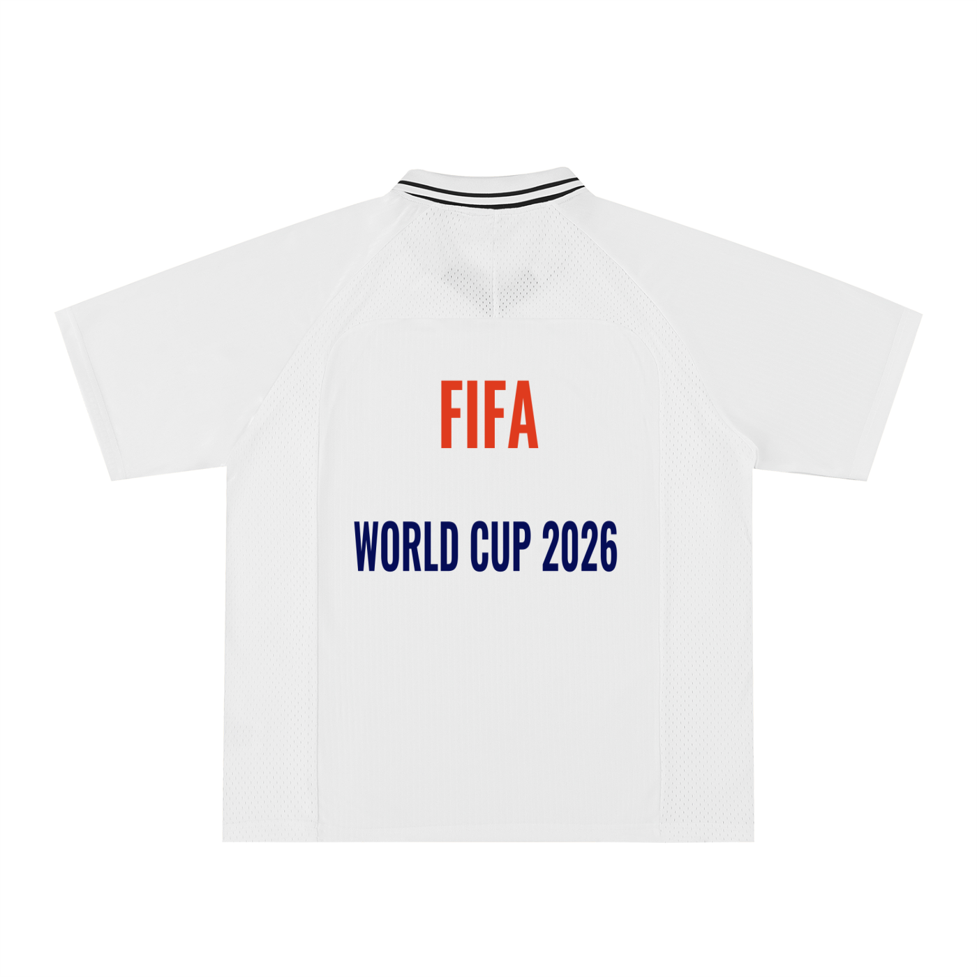 Striped V-Neck Soccer Jersey